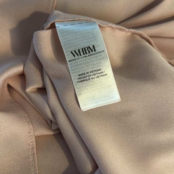 WHBM Pink Ruffled Blouse - Picture 6 of 7